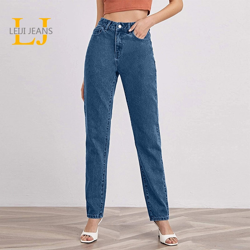 Women‘s Plus Size Jeans High Waisted Harem Jeans 5XL 6XL Ladies Boyfriend Jeans Denims Curve Size Black Jeans Women Denim Pants